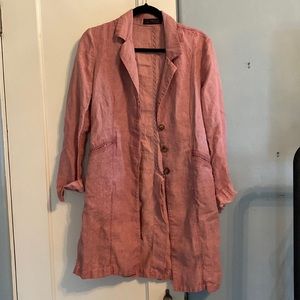Peruvian Connection Linen Jacket